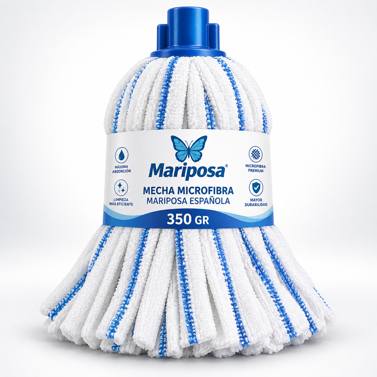 MECHA MICROFIBRA MARIPOSA ESPAÑOLA LIBRA 350 GR